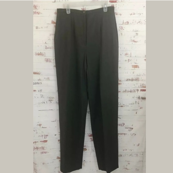 Giorgio Armani Women’s Dress Pants Charcoal Gray